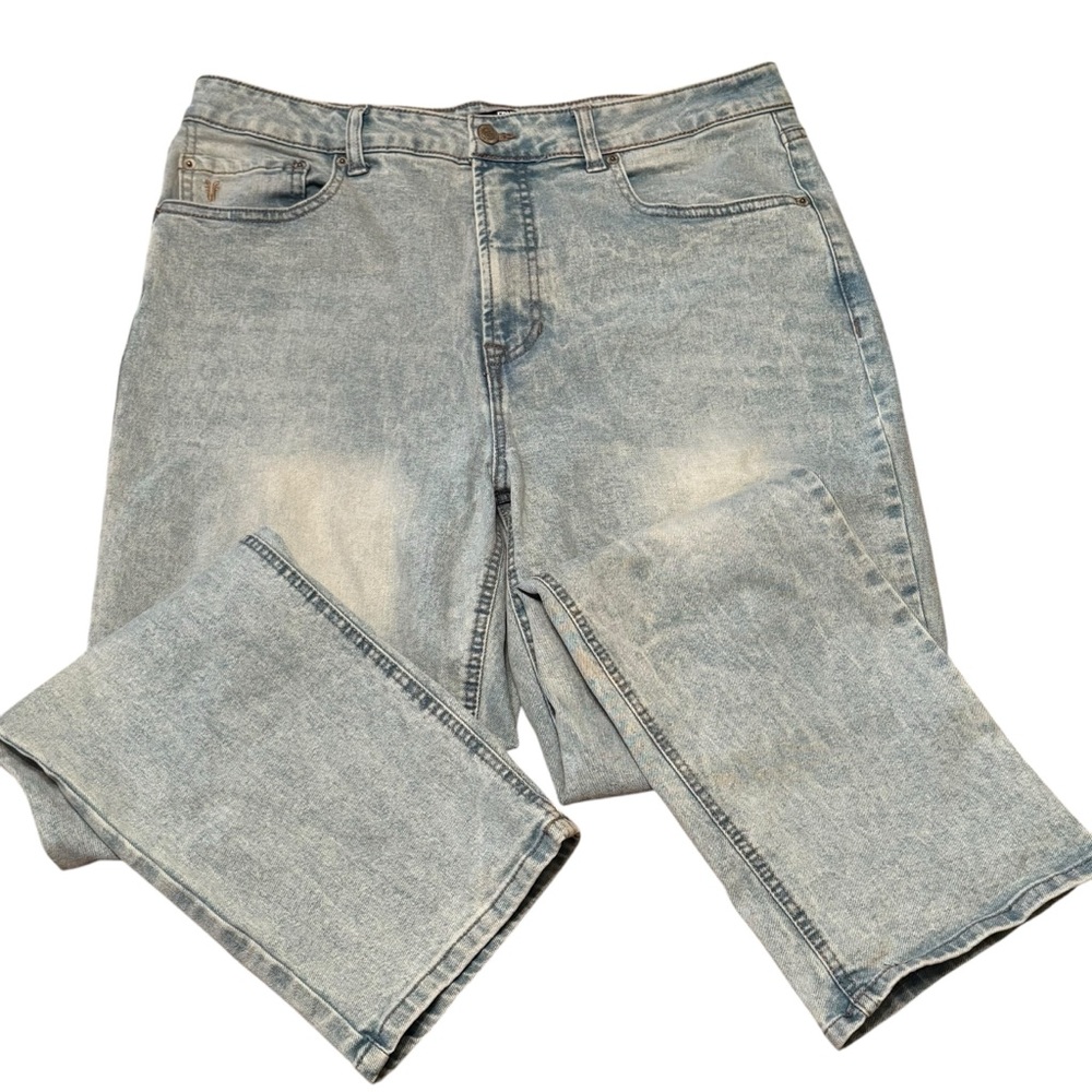 FRYE Womens Light Wash High Waisted Mom Jeans Size 12 - Picture 6 of 11
